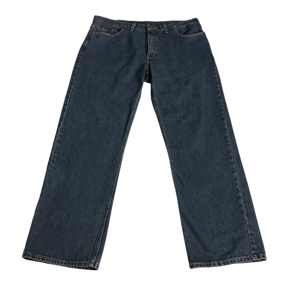 Vintage Y2K Faded Glory Jeans Mens‎ 38x32 Blue Denim Relaxed Fit Loose Skate